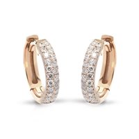 Ohrringe Buonocore Dame in Rosègold Diamante 0.25 Ct 184O01DP - 184O01DP